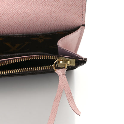 Louis Vuitton Monogram Emilie Wallet Rose Ballerine 6 of 9