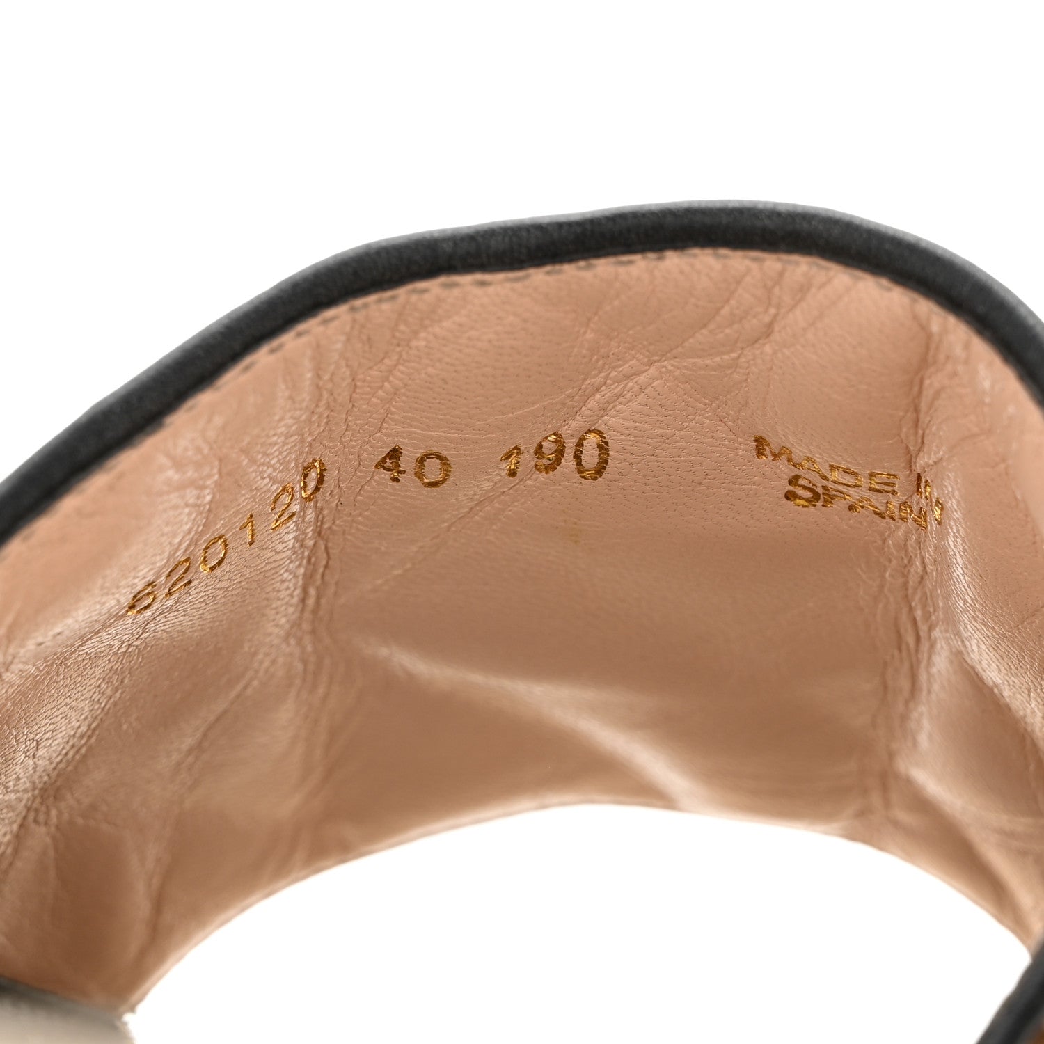 Gucci Monogram Matelasse GG Marmont Espadrille 20mm Slide Sandals 40 Beige Ebony Black 7 of 9