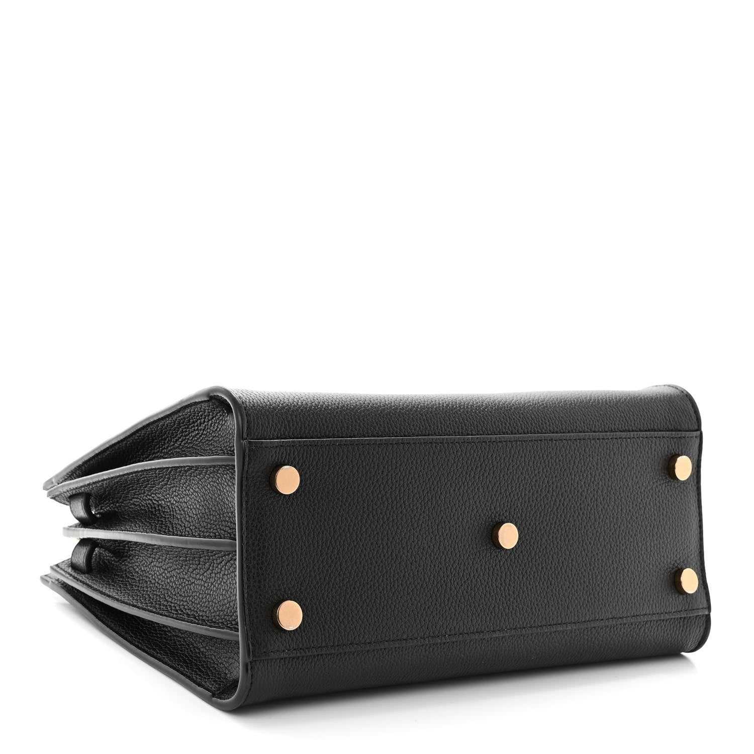 Saint Laurent Grained Calfskin Baby Sac De Jour Souple Black 4 of 10