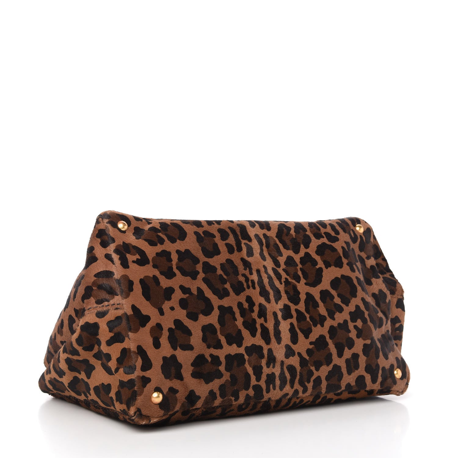 Prada Calf Hair Leopard Print Satchel 4 of 10