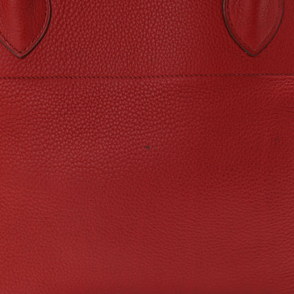 Hermes Taurillon Clemence Bolide 35 Rouge Garance 12 of 12