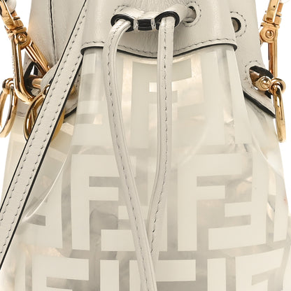 Fendi TPU FF Vitello Grace F is Fendi Mini Mon Tresor Bucket Bag White 7 of 10