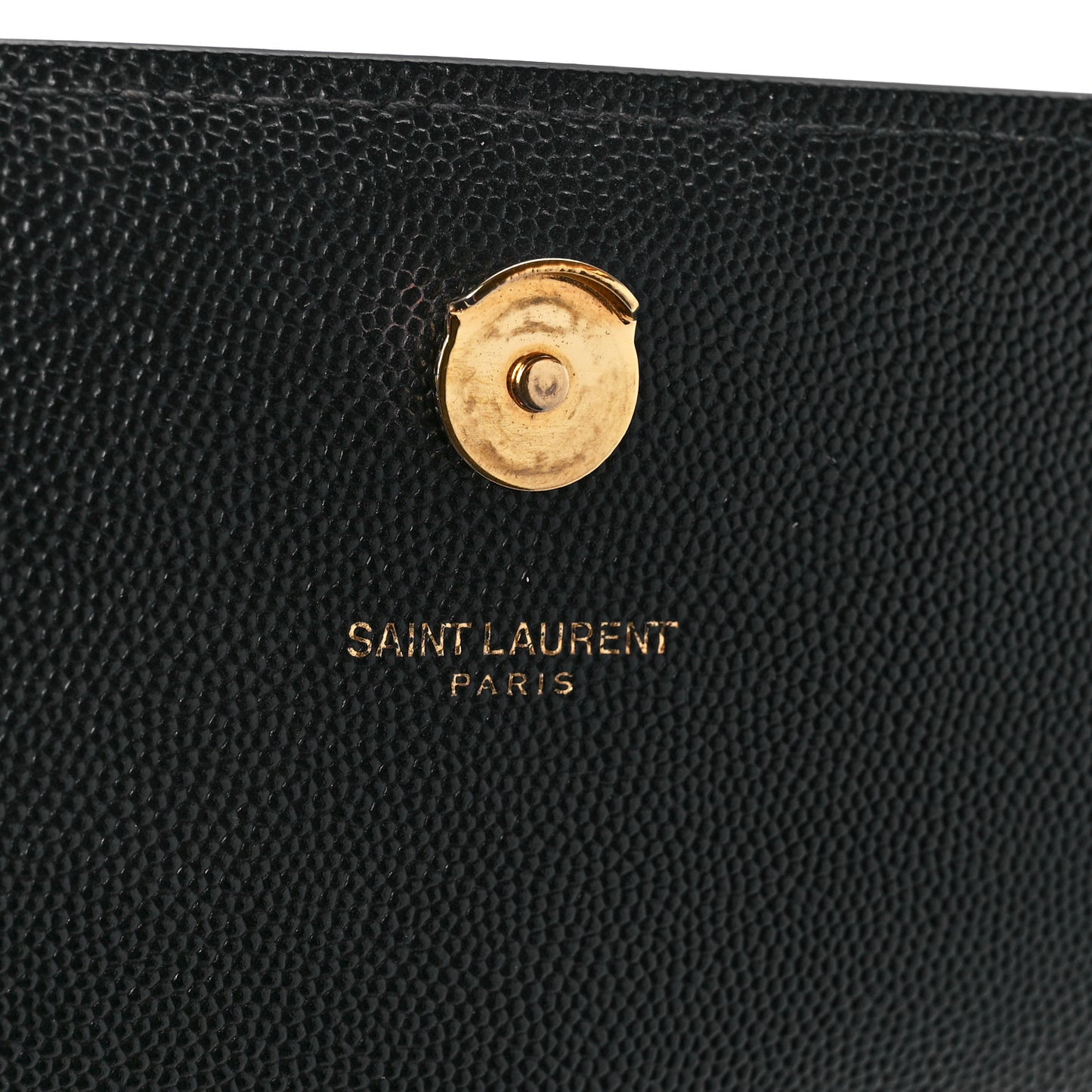 Grain De Poudre Medium Classic Monogram Kate Satchel Black