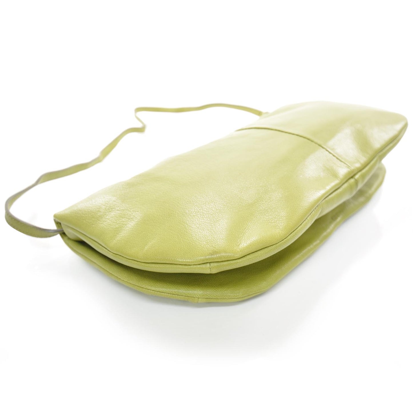 Chevre Mamounia Clutch Bag Green
