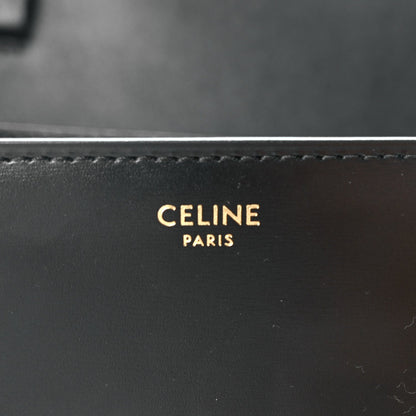 Celine Box Calfskin Teen Classic Box Flap Bag Black 4 of 8