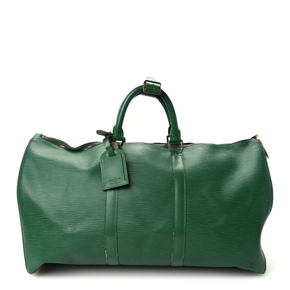 Louis Vuitton Epi Keepall 50 Borneo 1 of 13