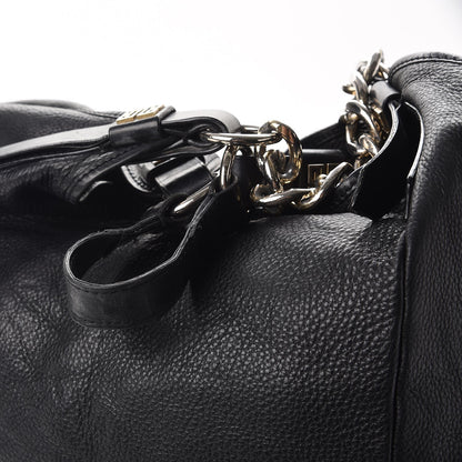 Givenchy Leather Chain Hobo Shoulder Bag Black 6 of 12
