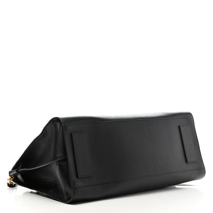 Saint Laurent Grained Calfskin 72H Sac De Jour Black 3 of 10