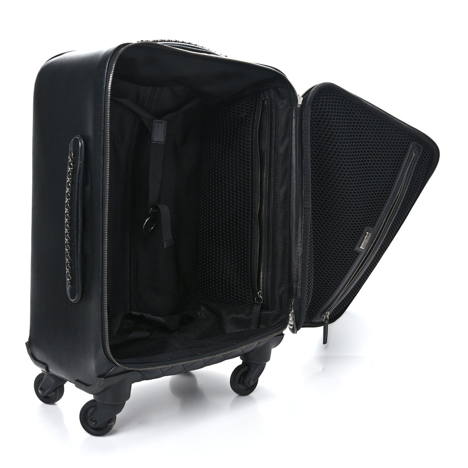 Chanel Caviar Quilted Coco Case Trolley Black 4 of 11