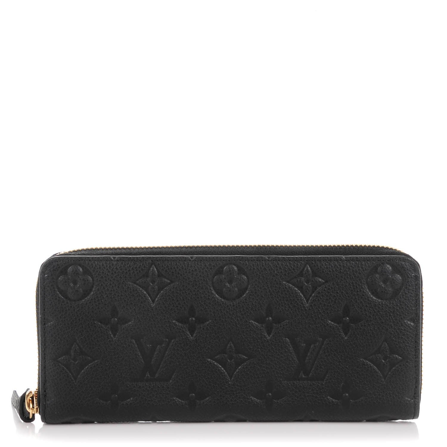 Louis Vuitton Empreinte Clemence Wallet Black 1 of 9
