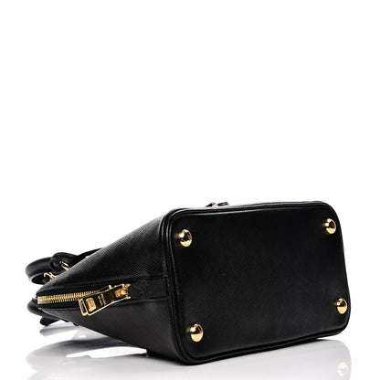 Prada Saffiano Lux Small Promenade Tote Black 5 of 13