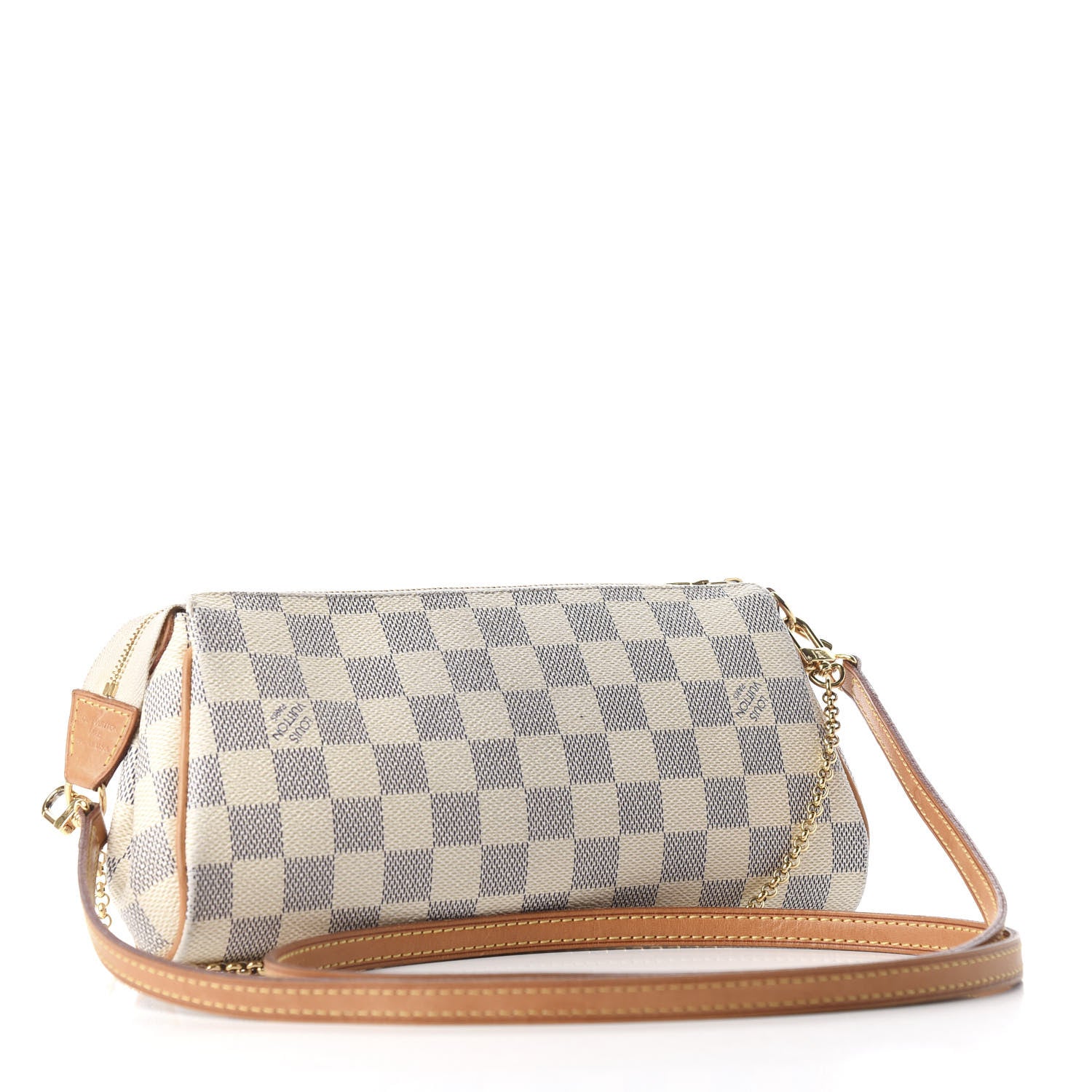 Louis Vuitton Damier Azur Eva Clutch 2 of 10
