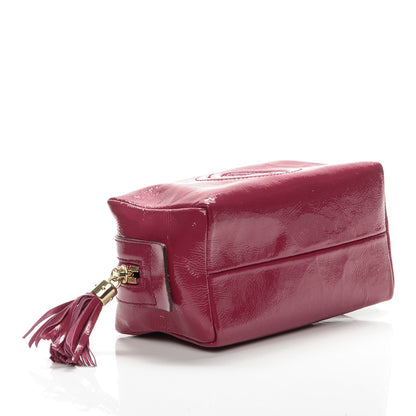 Gucci Patent Medium Soho Cosmetic Case Bright Bougainvillea 4 of 7
