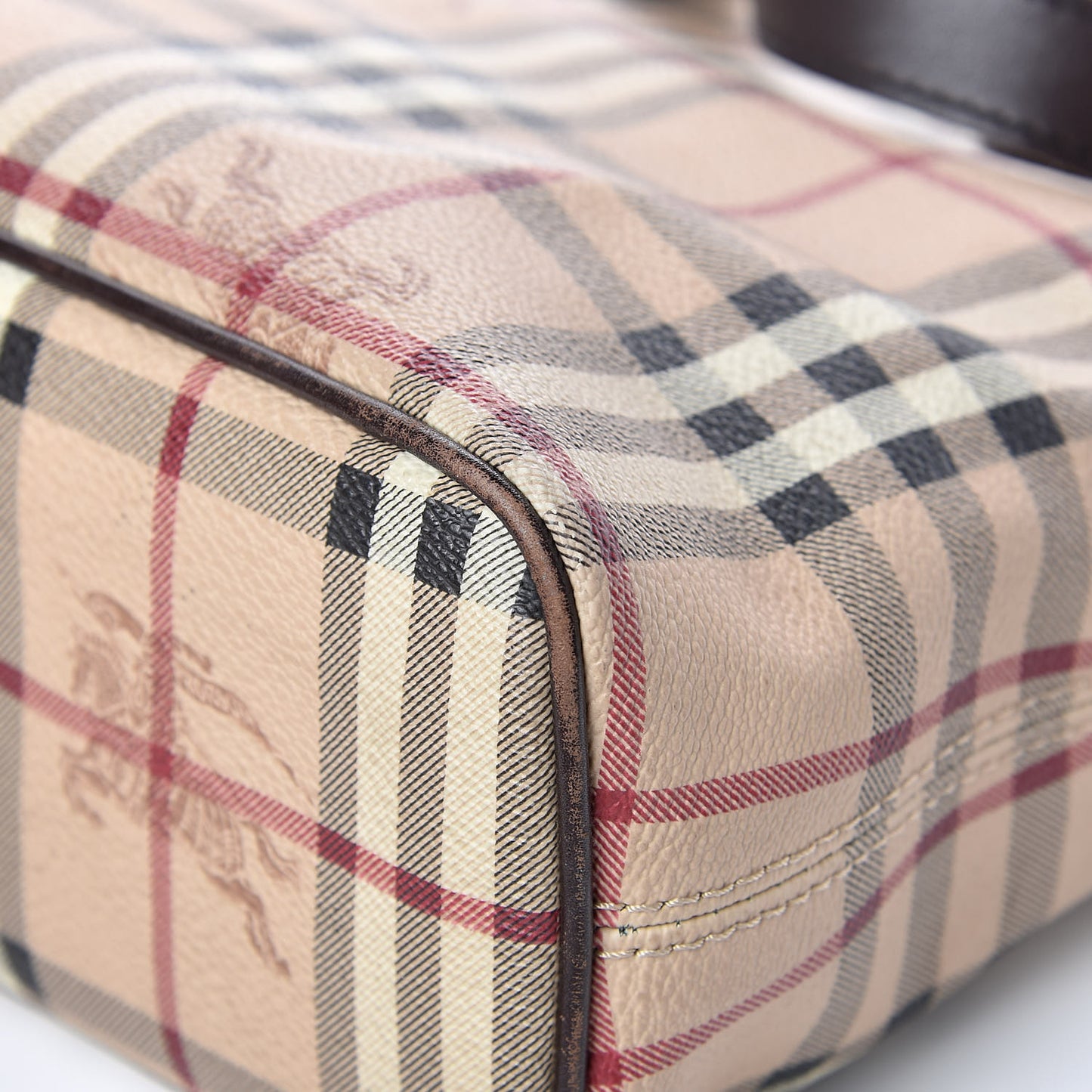 Haymarket Check Small Onslow Tote Chocolate