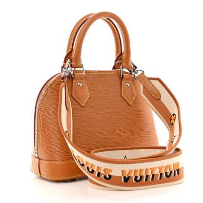 Louis Vuitton Epi Jacquard Alma BB Honey Gold 3 of 10