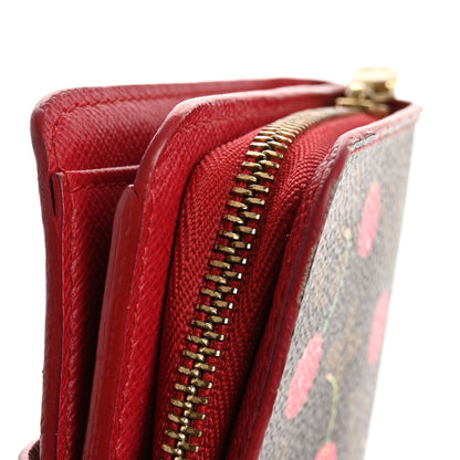 Louis Vuitton Monogram Cerises Compact Zippe Wallet 13 of 14