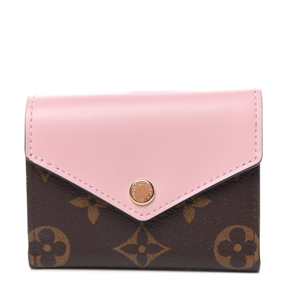 Louis Vuitton Monogram Zoe Wallet Rose Ballerine 1 of 8