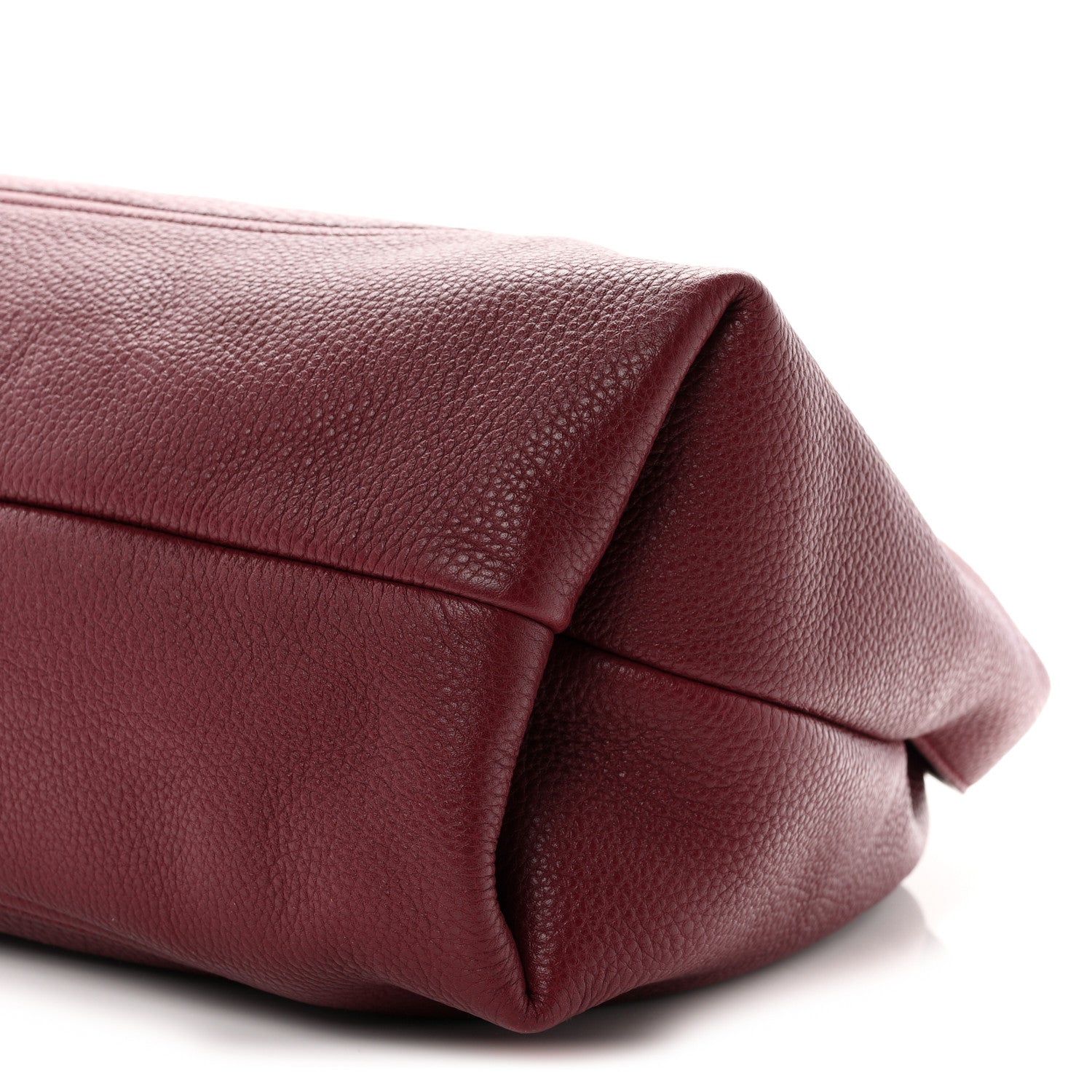 Gucci Grained Calfskin Softbit Maxi Shoulder Bag Rosso 10 of 10