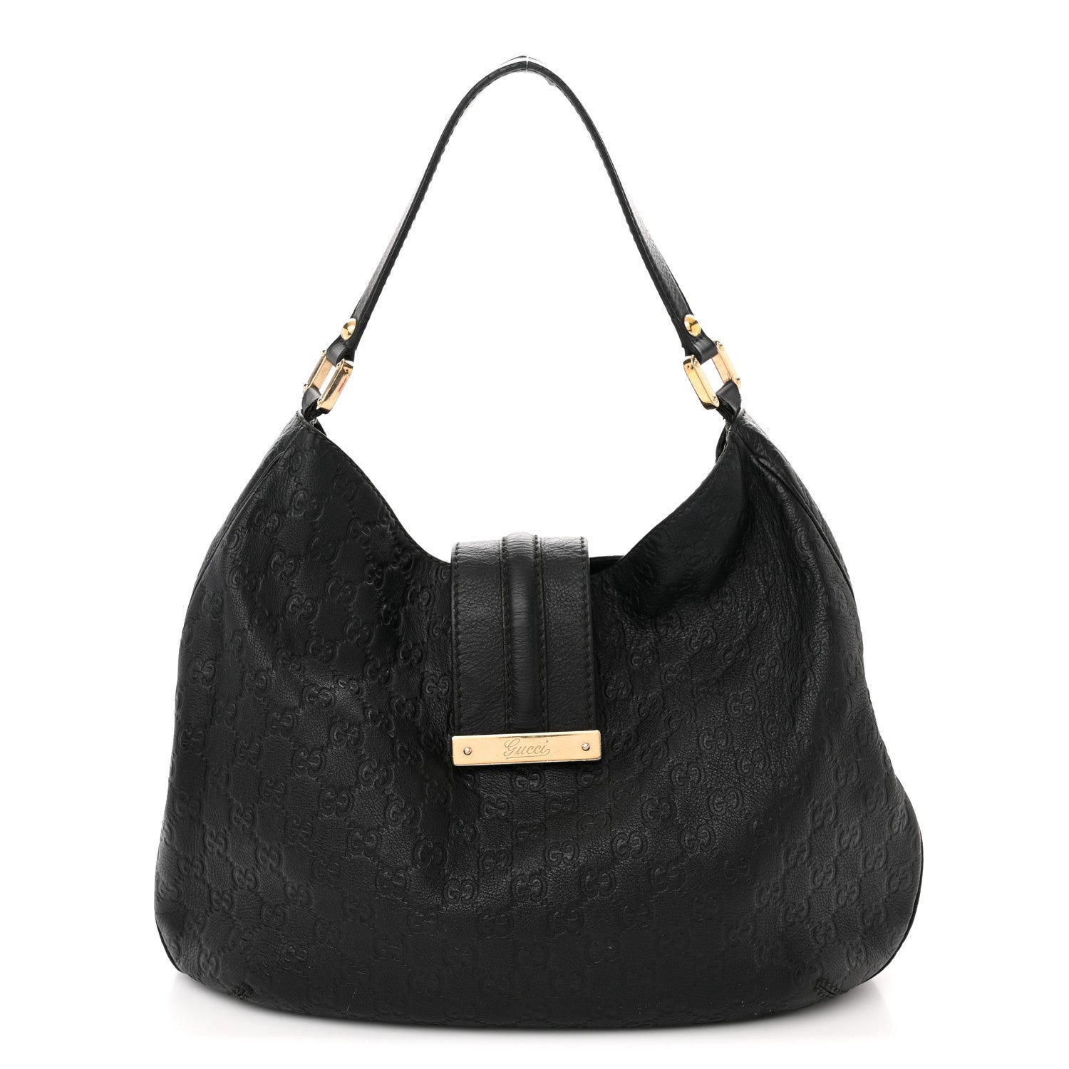 Gucci Guccissima Large New Ladies Web Hobo 1 of 13
