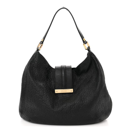 Gucci Guccissima Large New Ladies Web Hobo 1 of 13