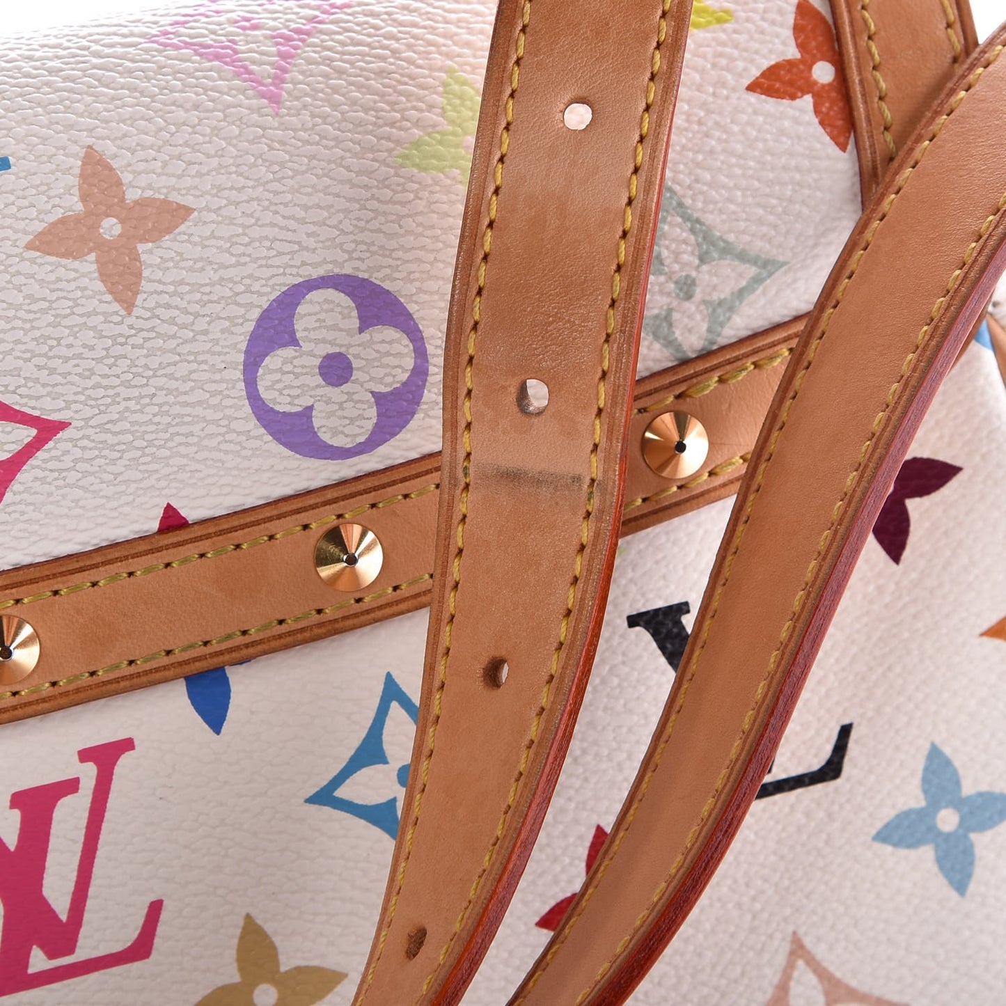 Monogram Multicolor Sologne White