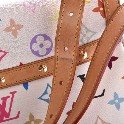Louis Vuitton Monogram Multicolor Sologne White 8 of 12