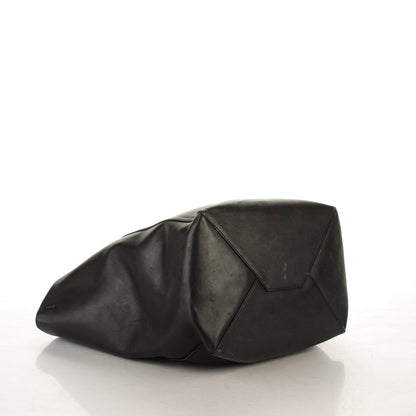 Celine Soft Grained Calfskin Medium Horizontal Cabas Phantom Black 4 of 10