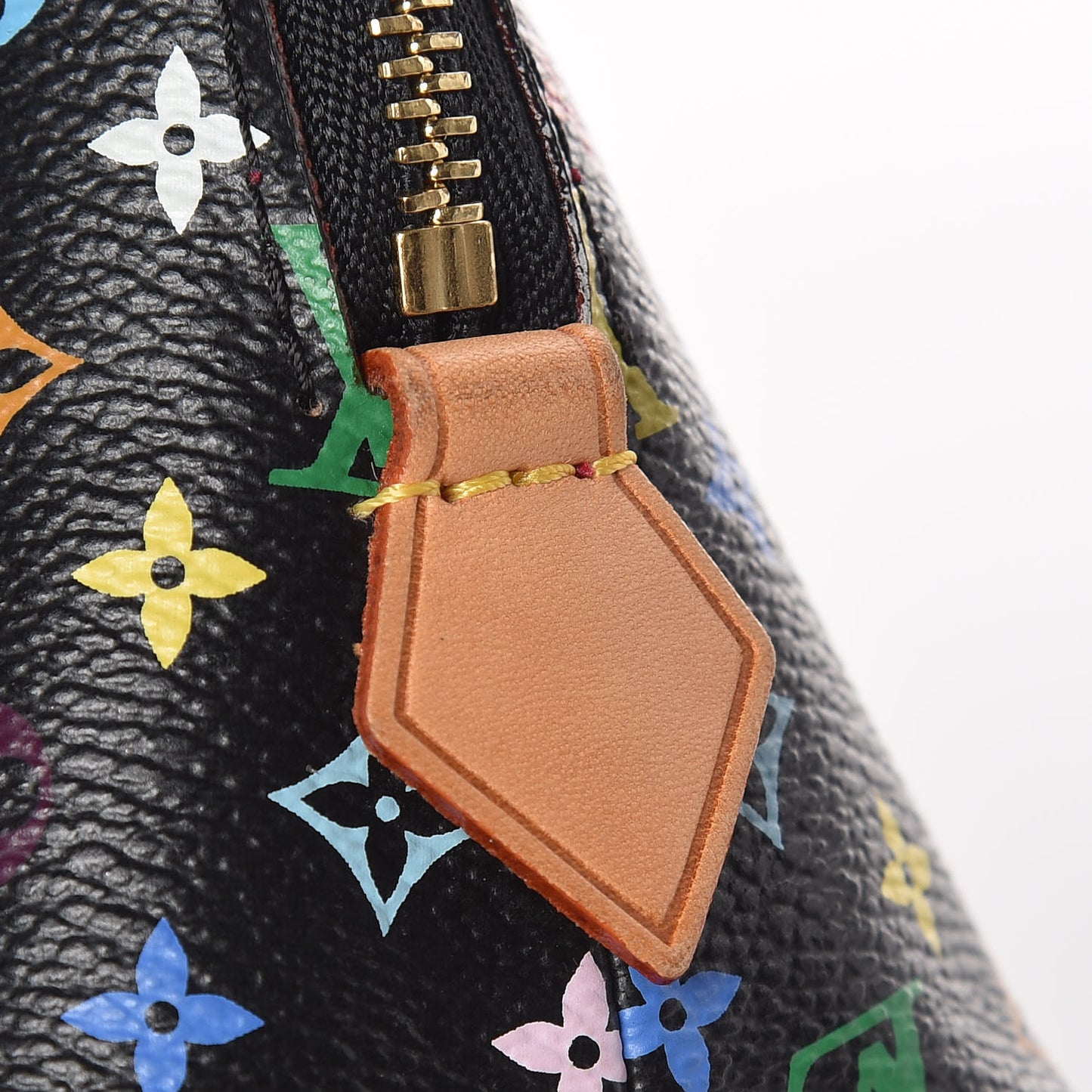 Monogram Multicolor Cosmetic Pouch Black Grenade