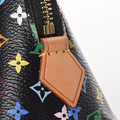 Louis Vuitton Monogram Multicolor Cosmetic Pouch Black Grenade 10 of 10