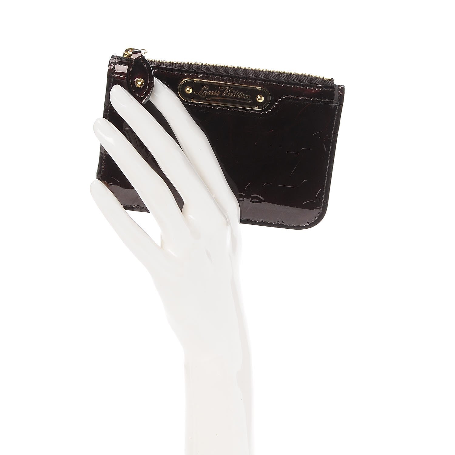 Louis Vuitton Vernis Key Pouch Amarante 2 of 6