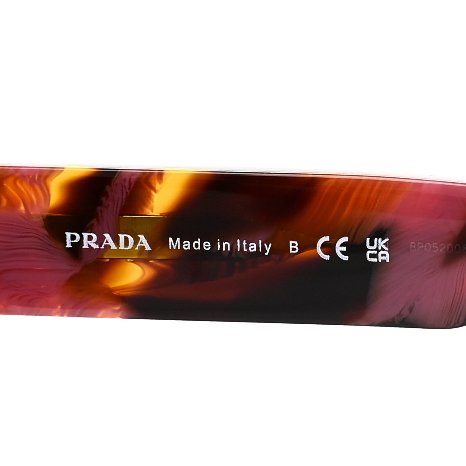 Prada Acetate Sunglasses SPR A09 Tortoise Purple 5 of 7