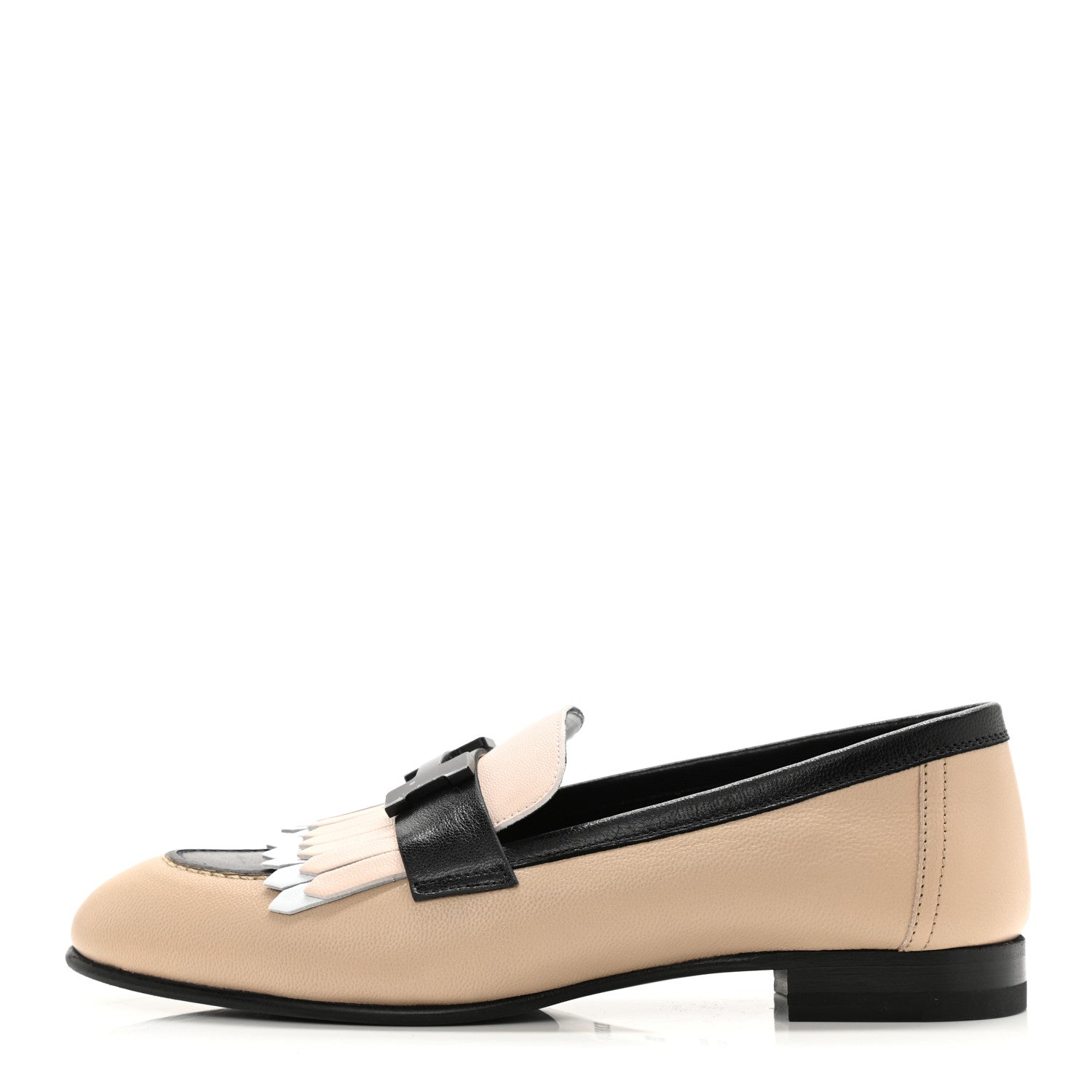 Hermes Goatskin Womens Royal Loafers 35 Multicolor 1 of 9