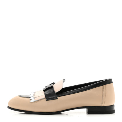 Hermes Goatskin Womens Royal Loafers 35 Multicolor 1 of 9