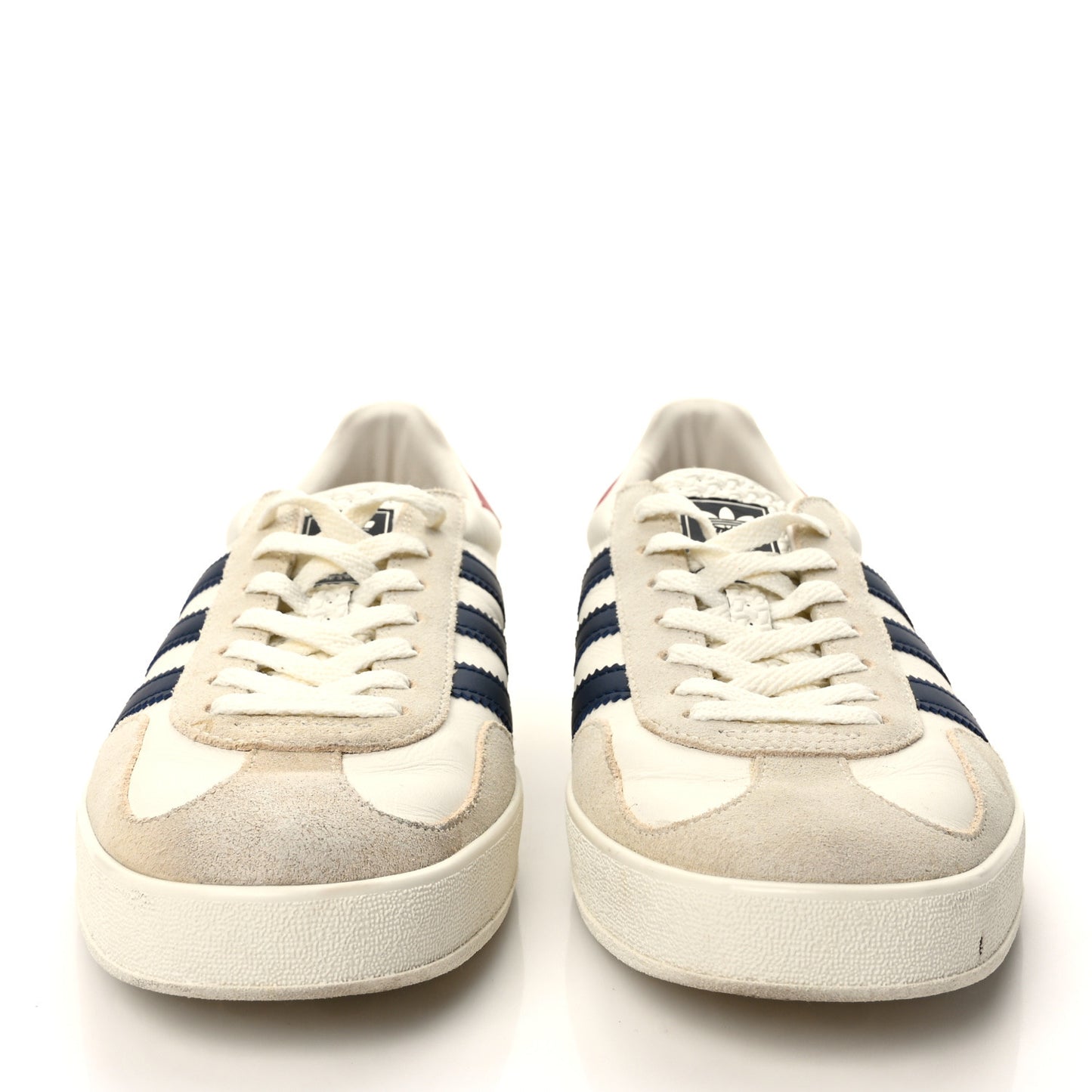 X ADIDAS Suede Madeira Demetra Mens Gazelle Sneakers 11.5 Mystic White Off White Blue Agata
