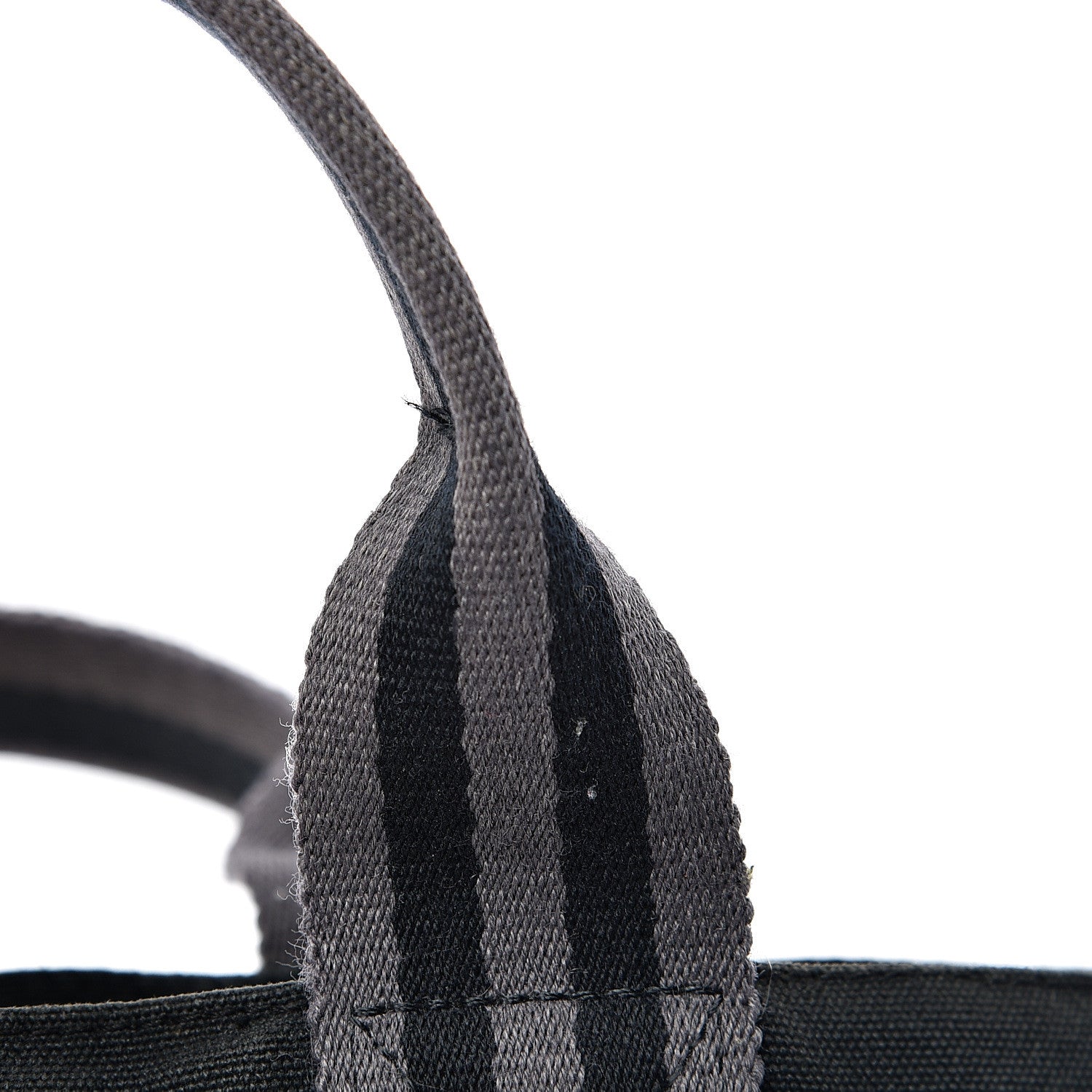 Hermes Canvas Herline PM Tote Black 14 of 16