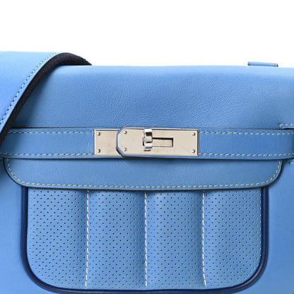 Hermes Veau Swift Mini Sac Berline Bleu Paradis Bleu Saphir 8 of 10