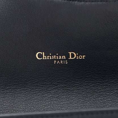 Christian Dior Oblique Saddle Chain Long Wallet Blue 7 of 9