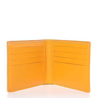 Goyard Goyardine Bi-Fold Victoire PM Wallet Yellow 5 of 6