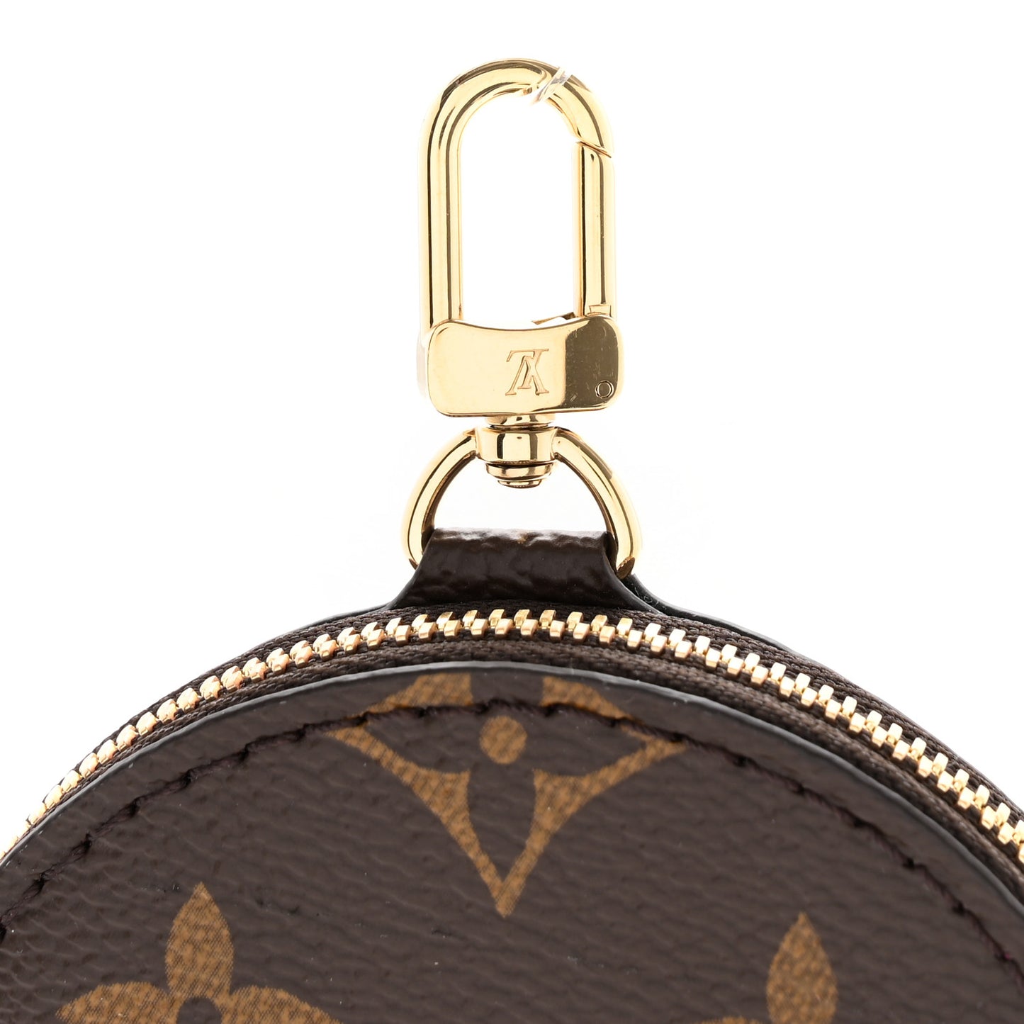Monogram Neverfull BB Round Coin Purse Pivoine