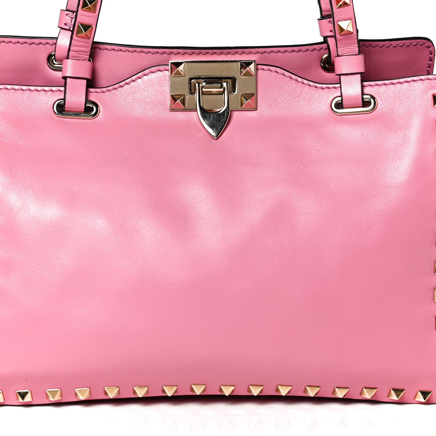 Vitello Small Rockstud Tote Ninphea