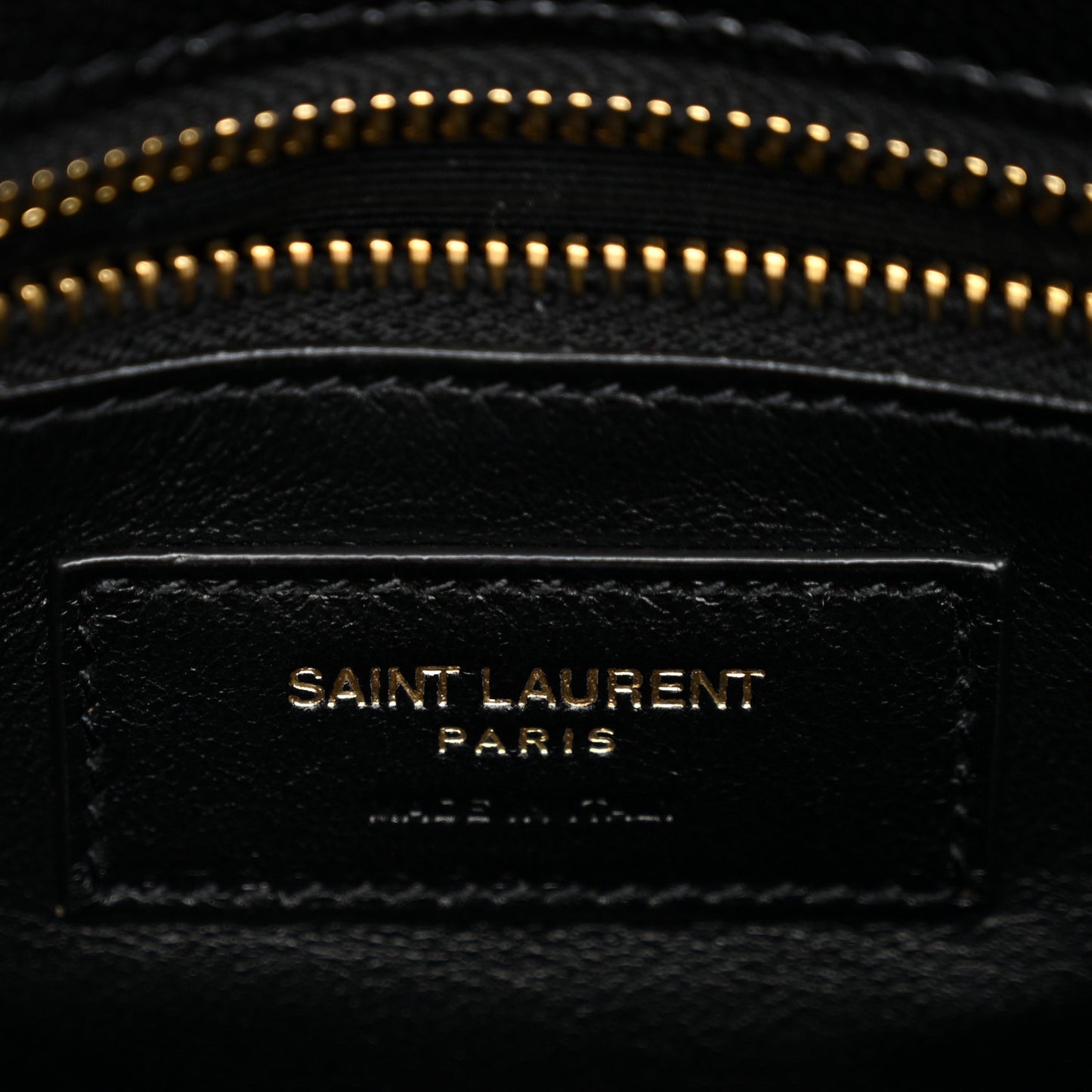 Grain De Poudre Monogram Cassandra Clasp Bag Black