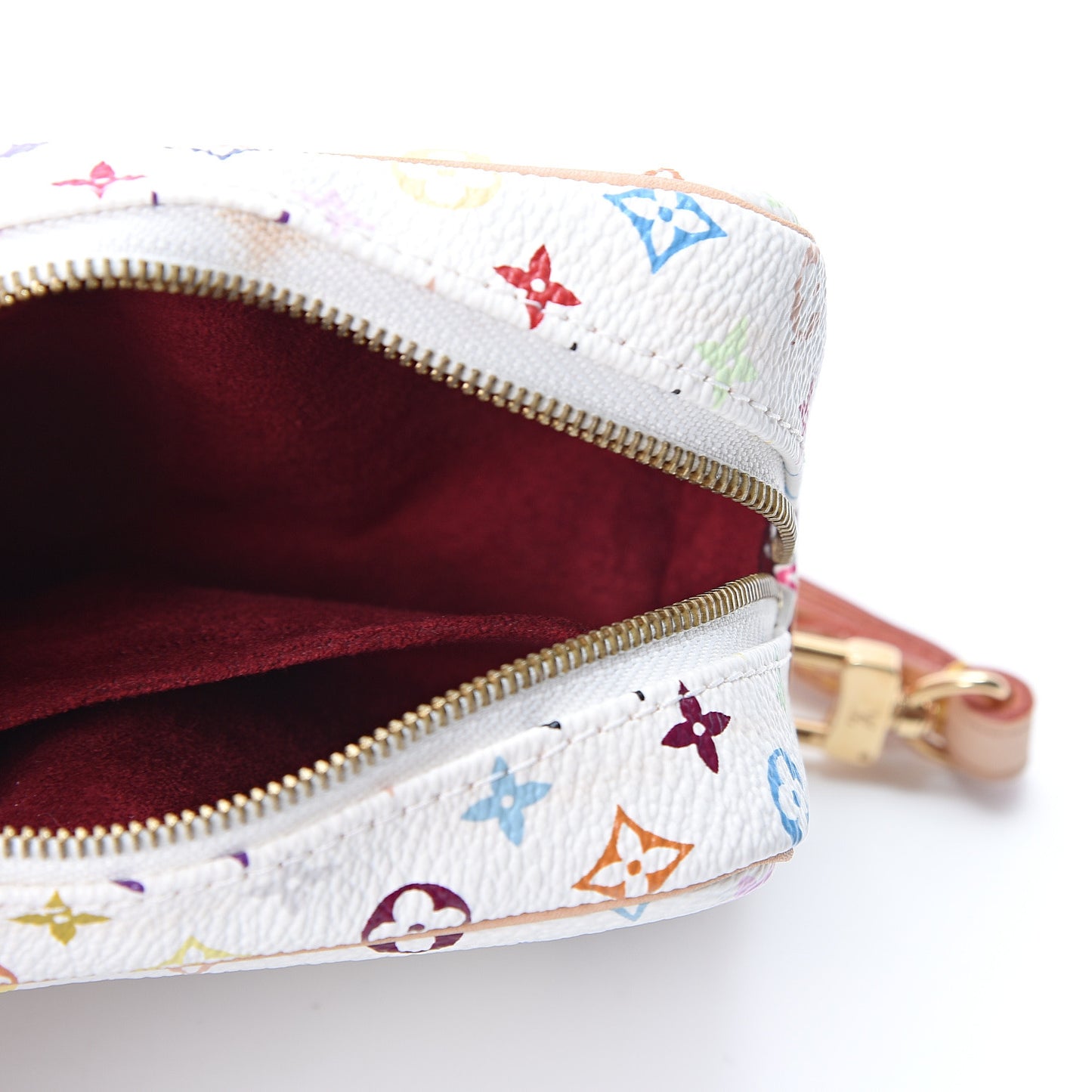 Monogram Multicolor Trousse Wapity White