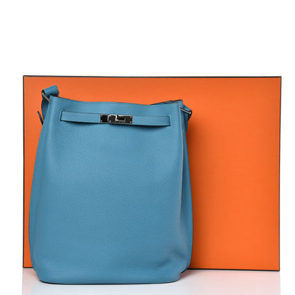 Hermes Togo So Kelly 26 Turquoise 9 of 9