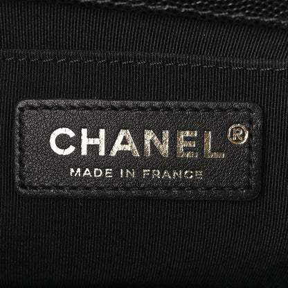 Chanel Caviar Quilted Medium Boy Flap Black 6 of 10