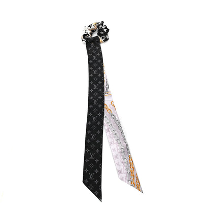 Louis Vuitton Silk Monogram Scrunchie 1 of 4