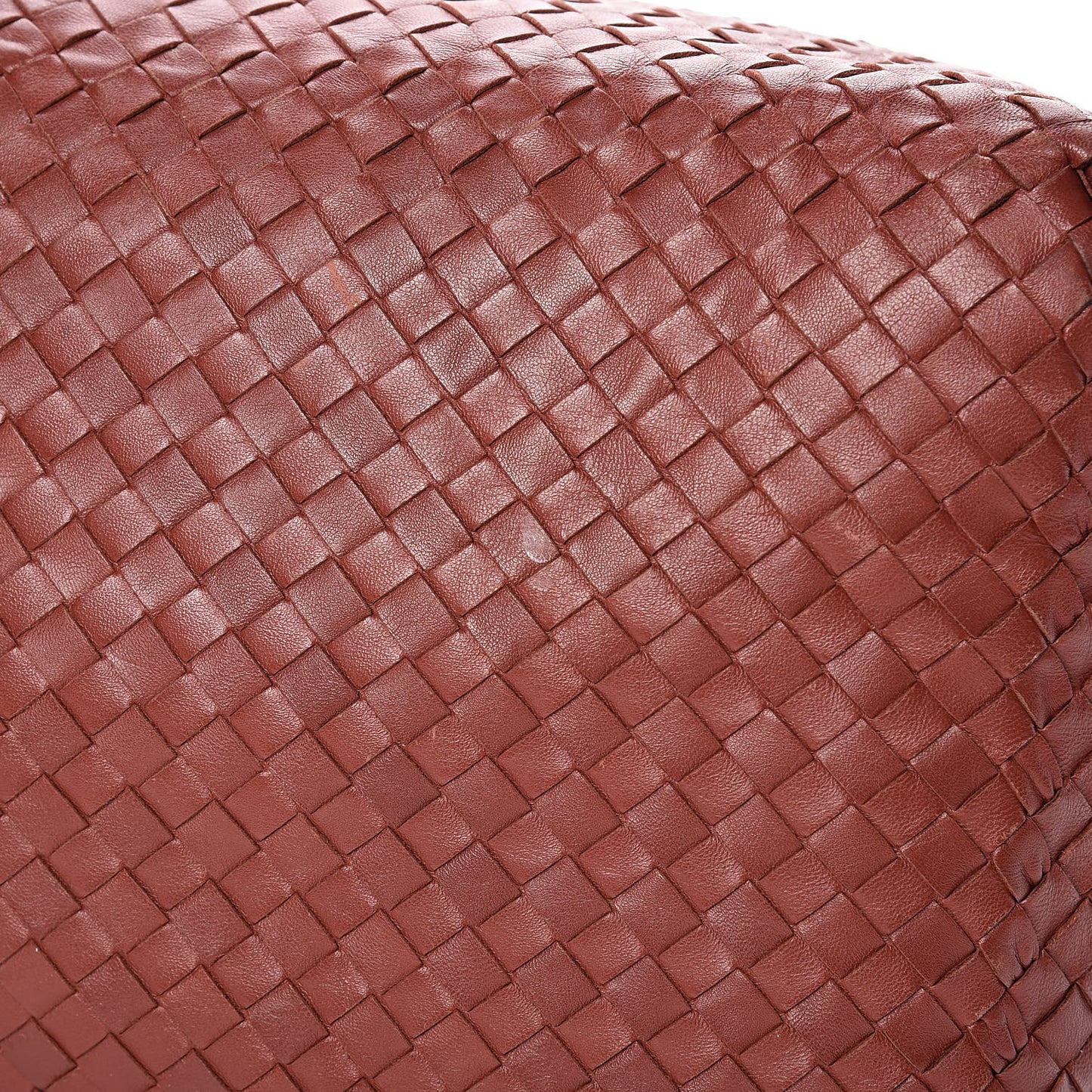 Nappa Intrecciato Large Seamless Tote Canyon