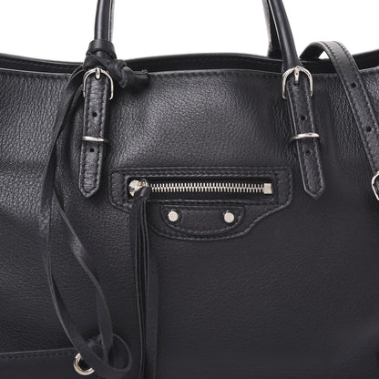 Balenciaga Veau Papier A6 Zip Around Tote Black 10 of 10