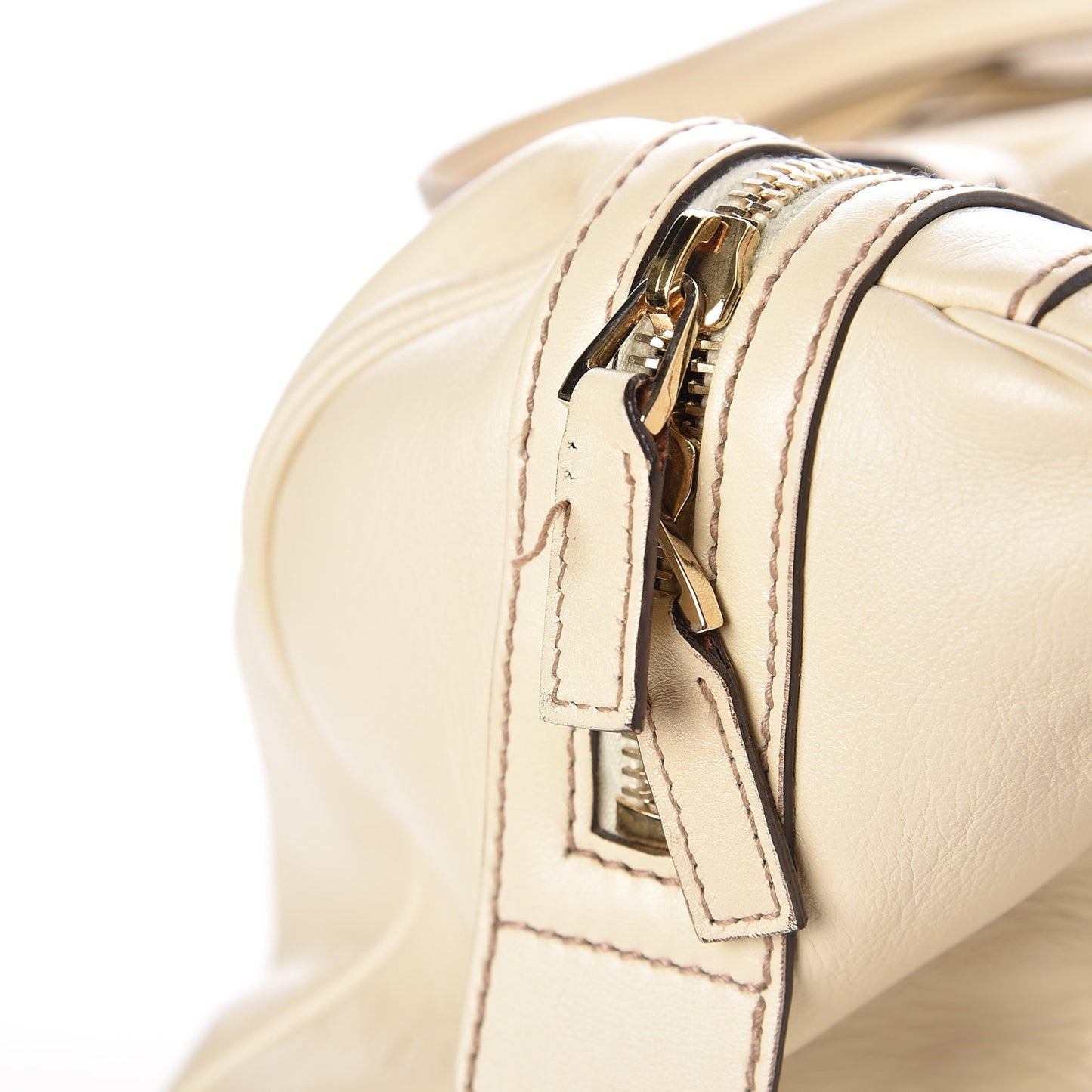Calfskin Medium Britt Boston Ivory