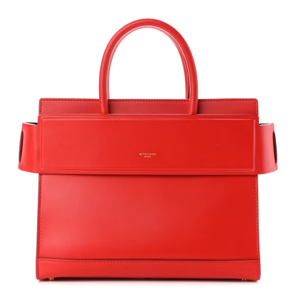 Givenchy Smooth Calfskin Small Horizon Satchel Red 1 of 7
