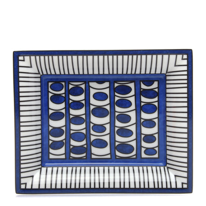 Hermes Porcelain Bleus d'Ailleurs Change Tray 1 of 6